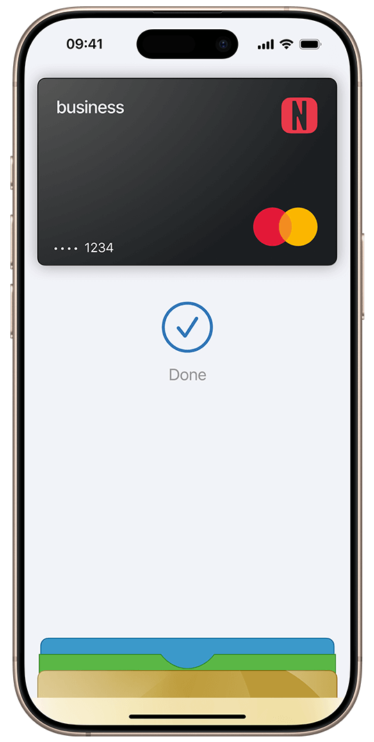 Noveba Apple Pay on iPhone