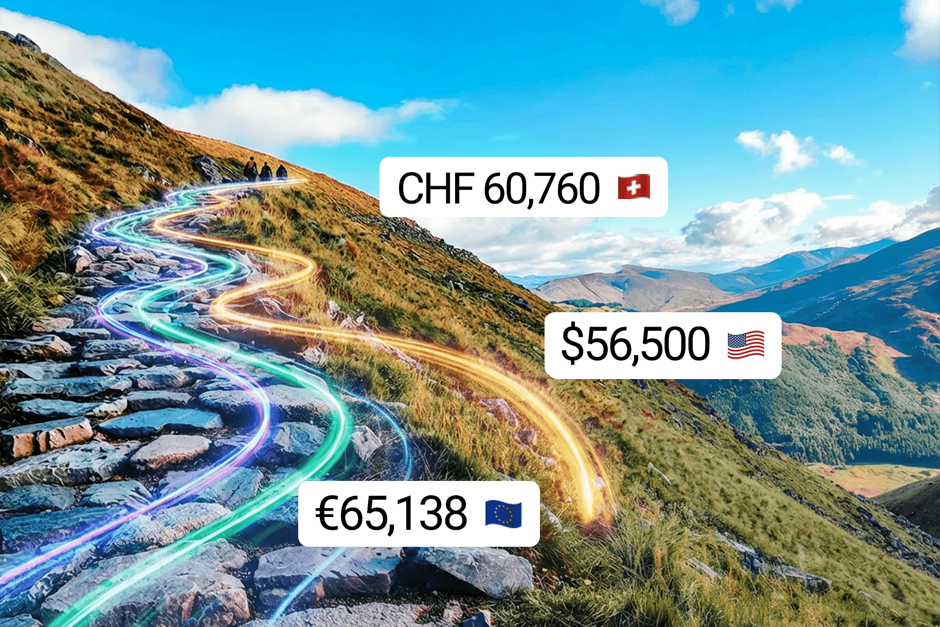 Seamless currency exchange